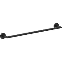 Jika Mio Style - Handdoekhouder, lengte 40 cm, mat zwart H3812F17160001