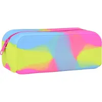 Sarcia.eu Neon, siliconen etui/cosmeticatasje met ritssluiting 8x20x6cm
