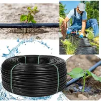 Sarcia.eu Watermil Drip Systeem Druppelslang Druppelbuis Bruine Druppelleiding voor besproeien van bloemperken en plantrijen, waterbesparing 16mm / 2.0 LPH Druppelafstand 33 cm / 175m