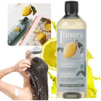 Sarcia.eu ITINERA - Shampoo voor vettig haar met citroen van de kust van Amalfi, 370 ml (3 stuks)
