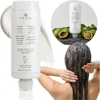 Sarcia.eu PRIJA NATUURLIJKE conditioner voor het haar met walnootextract VEGAN, navulling voor dispenser 360 ml - 3 Stuk