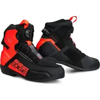 SHIMA Edge Vented Zwart Rood Motorschoenen Maat 47