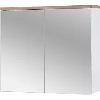 Comad Bali White 841 FSC spiegelkast 80cm eiken/wit