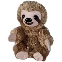 Wild republic Knuffel Hug'ems Sloth 17 Cm Pluche Beige/crème