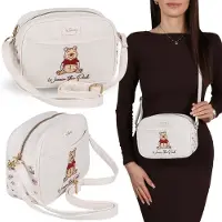 Sarcia.eu DISNEY Winnie de Poeh Linnen damstas, kleine tas met verstelbare riem 21x16x8 cm