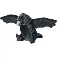 Wild republic knuffel, »Cuddlekins raaf, 30 cm«