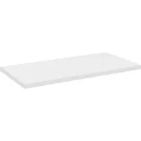Comad Nova White wastafel toppaneel 80x40cm wit