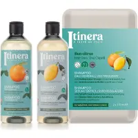 Sarcia.eu ITINERA Geschenkset: Shampoo met Siciliaanse Bittere Sinaasappel + Citroenshampoo 2x370ml
