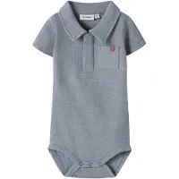 Name it Rompertje/body duifblauw