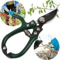 Sarcia.eu Handmatige SNOEISCHAAR VOOR TAKKEN, heggenschaar, GEBOGEN mes, SCHERP 16 cm