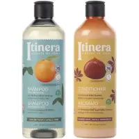 Sarcia.eu ITINERA - Cosmetische set: haarconditioner + shampoo voor beschadigd haar, 2x 370ml