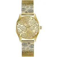 GUESS Analoog horloge 'Calla' goud
