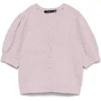 Vero Moda Gebreid vest 'VMDoffy' lichtroze