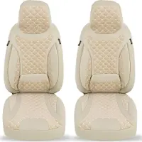 BREMER SITZBEZÜGE Autostoelhoezen voor Opel Mokka A BJ 2012-19 – Stoelhoezen voor bestuurder en passagier in Beige