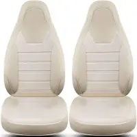 BREMER SITZBEZÜGE Premium Camper stoelhoezen voor Benimar Sport HW5 in Beige (2 losse stoelen)