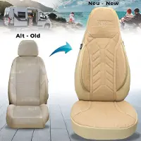 BREMER SITZBEZÜGE Premium Camper stoelhoezen voor Hymer Sydney DPL505 in Beige (2 losse stoelen)