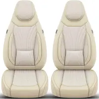 BREMER SITZBEZÜGE Autostoelhoezen voor Hyundai i20 Bj 2008-14 – Stoelhoezen voor bestuurder en passagier in Beige