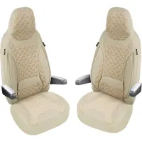 BREMER SITZBEZÜGE Premium Camper stoelhoezen voor Hymer Exsis-t Pure Original T1 in Beige (2 losse stoelen)