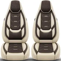 BREMER SITZBEZÜGE Premium Camper stoelhoezen voor Benimar Benivan H11 in Beige/Bruin (2 losse stoelen)