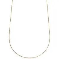 Lucleon Essentials | 1 mm Goudkleurige Ketting met Slangenschakels