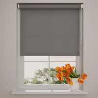 Coulisse Rolgordijn Easy Lichtdoorlatend - Grey - 60 x 190 cm