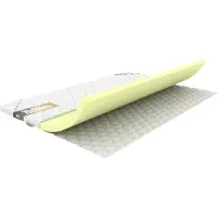 REM-SEN.PL Topper matras 70x200 cm, 5 cm dik, H3, polyurethaanschuim