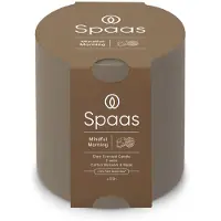 Spaas Geurkaars Essential Collection Mindful Morning Taupe 55 Uur D 10 H 10 Cm