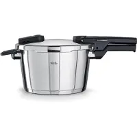 Fissler Hogedrukpan VITAQUICK 4,5 l, zilver, roestvrij staal,
