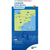 ANWB Catalonië, Costa Brava, Barcelona 3 wegenkaart