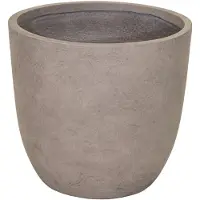 Mega Collections B.V. Pot egg clayfibre d46h43 zand