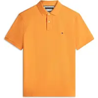 Tommy Hilfiger 1985 Regular Polo Orange Tulip Maat: L | Poloshirts Outlet | Heren | Oranje