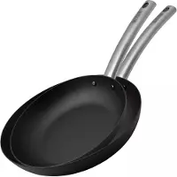Skottsberg The Original Carbon Steel koekenpannenset 24 + 28 cm