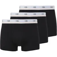 QS Boxershorts zwart / wit
