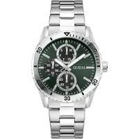 GUESS Analoog horloge 'VELOCITY' zilver