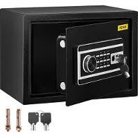 OEM Elektronische Kluis 0,8 Kubieke Voet Digitale Kluis 35x25x25 cm Digitale Elektronische Kluis van het 1,2 mm Dikke Q235 Massief Stalen Bord met 4 Ontgrendelingsmethodes voor Thuis Hotel Kantoor