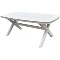 Lesli Living Davos - Tafel - 200x100 cm - Crema