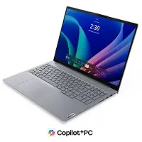 Lenovo ThinkBook 16 Gen 9 16 Intel Intel Core Ultra 7 355-processor LPE-cores tot 3,50 GHz en P-cores tot 4,70 GHz, Windows 11 Pro 64, 512 GB SSD M.2 2242 PCIe Gen4 QLC - 21URCTO1WWBE4, Arctic Grey