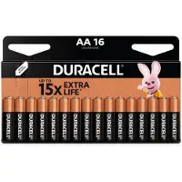Duracell AA Batterij 15x Extra Life 16 stuks, afstandbediening AA batterij. speelgoed batterijen- - noodpakket.