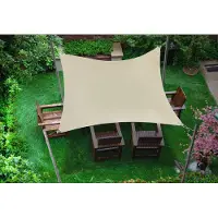 Sunshader SunShade premium serie - Waterdichte Schaduwdoek - 4,2x4,7m - Grijs