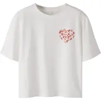 Name it Shirt 'NKFBEATRICE' perzik / rood / wit