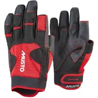 Musto Performance zeilhandschoenen 2.0 gesloten vinger rood, maat M