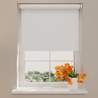 Radeco Rolgordijn Easy Soft - Verduisterend - White - 210 x 190
