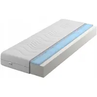 IZER Schuimmatras 135x190cm, 16cm dik, H3/4, 7-zone massage schuim