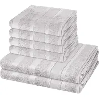 Cawö Sonstiges 4 X handdoek 2 X douchehanddoek - in set 6 pack Noblesse