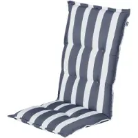 Hartman Roma Graphite Blue Hoge Rug kussen 123x50x8 cm