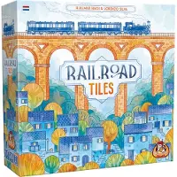 White goblin games Railroad Tiles