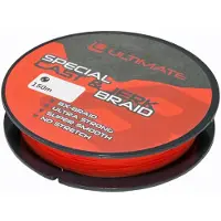 Ultimate Special Cast & Jerk Braid Fluo Red 0,25mm 18kg 150m - Gevlochten Lijn
