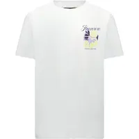 Cars T-shirt met backprint wit Jongens Katoen Ronde hals Backprint - maat 152