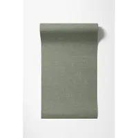 Dutch Wallcoverings - Vliesbehang - Linen & Textures - uni groen - VT10016