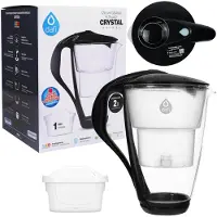 Dafi Crystal LED glazen filterkan met klassiek filter